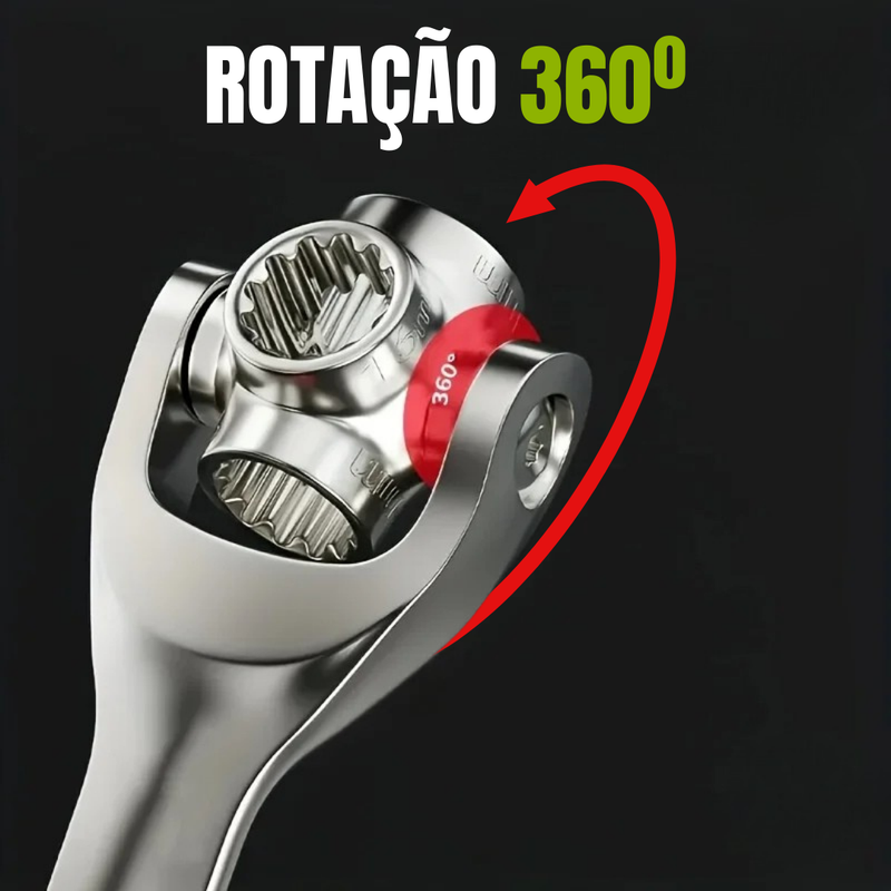 Chave em Aço Carbono 48 em 1 MultiFix™ - 50% OFF 🔥