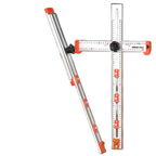 Régua de Precisão com Gabarito de Furação