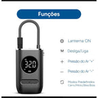 Compressor de Ar Portátil Digital - NCHER