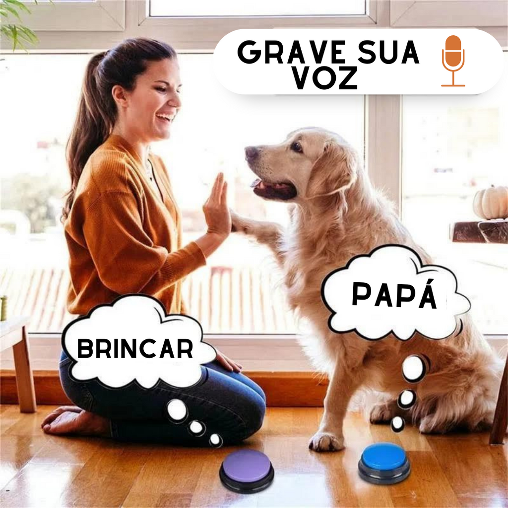 Botões de Comando Para Pet