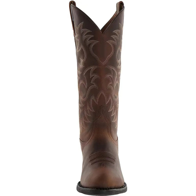 Botas de Couro Cano Alto