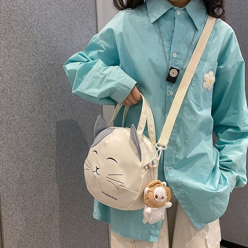 Bolsa Com Desenho de Gato