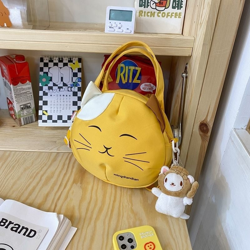Bolsa Com Desenho de Gato