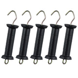 kit 5 Isoladores de Plástico Para Cerca Elétrica