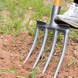 Garfo Com 4 Dentes de Aço