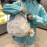 Bolsa Com Desenho de Gato