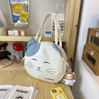 Bolsa Com Desenho de Gato