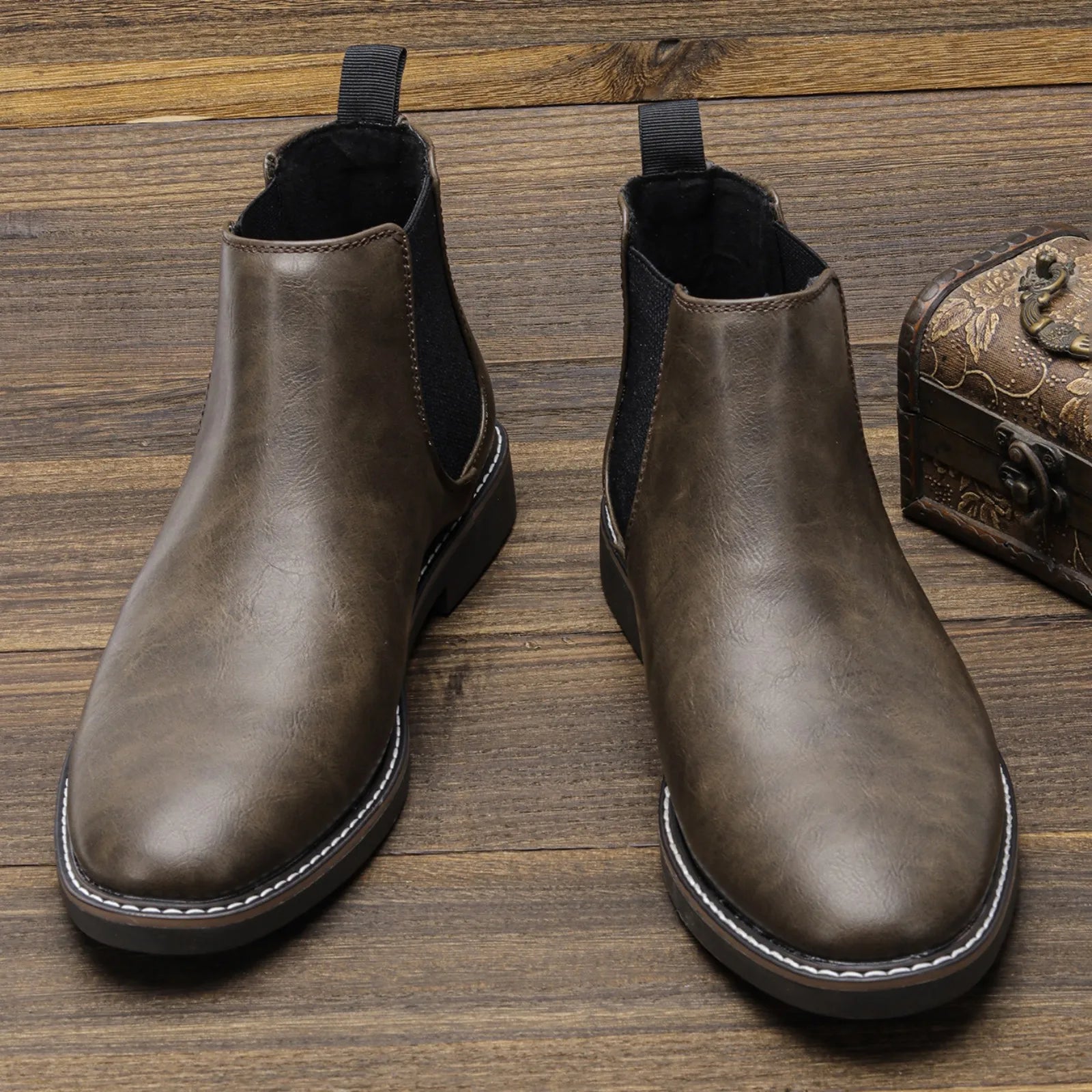 Bota Masculina Cano Curto