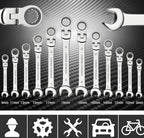 Chave Catraca Multiuso de Cabeça Flexível