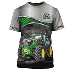 Camisa Com Desenho de Trator