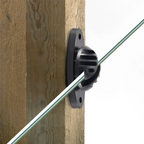 Kit 50 Isoladores de Plástico Para Cerca Elétrica