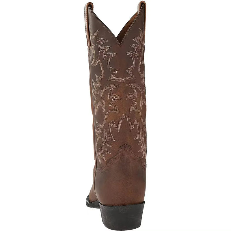 Botas de Couro Cano Alto