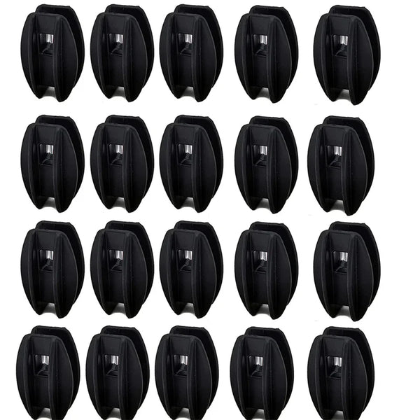 Kit 20 Isoladores de Plástico Para Cerca Elétrica