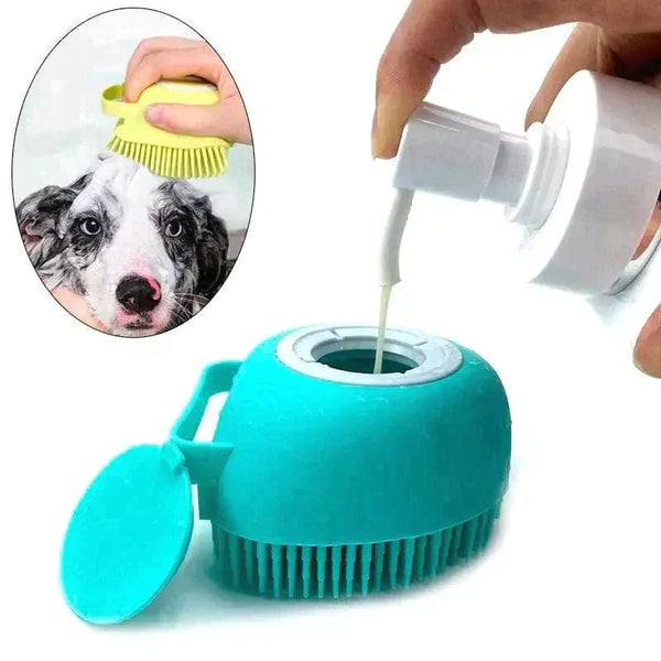 Escova de Banho Para Pet