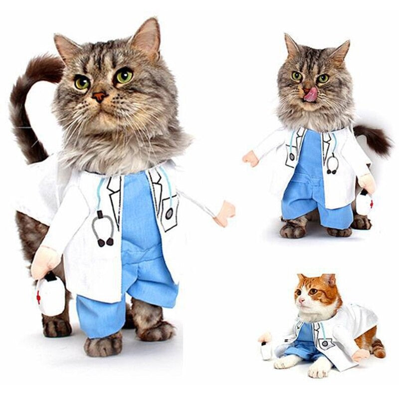 Fantasia de Médico Para Pet