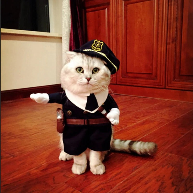 Fantasia Policial Para Pet